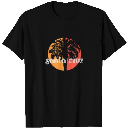 Santa Cruz California Artistic Vacation Souvenir T Shirts