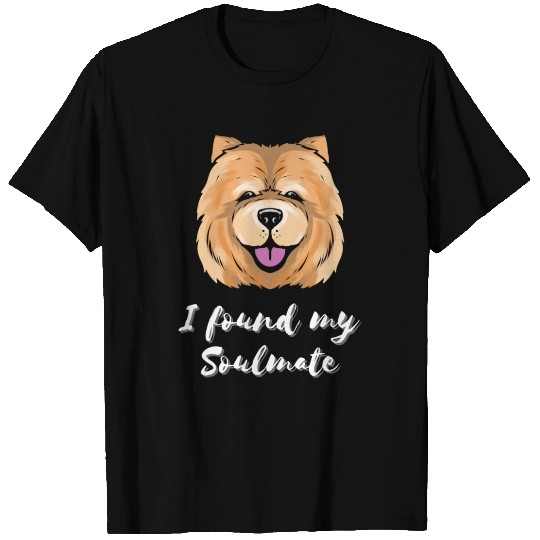 Chow Chow Dog Soulmate Puppy Dog Lover T Shirts