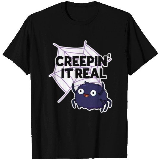 Creepin It Real Cute Halloween Spider T Shirts