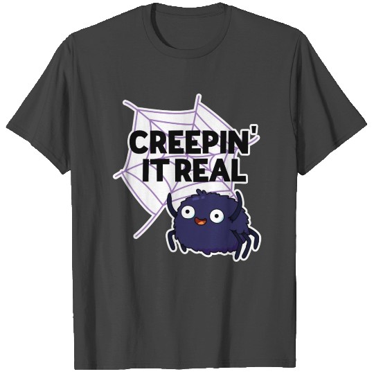 Creepin It Real Cute Halloween Spider T Shirts