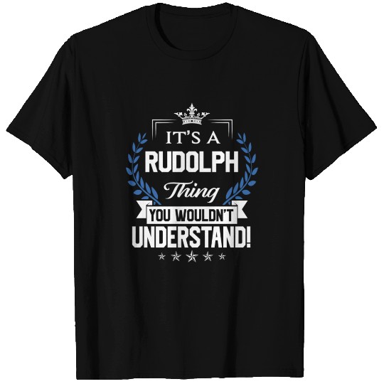 Rudolph Name T Shirts - Rudolph Things Name 2 Gift