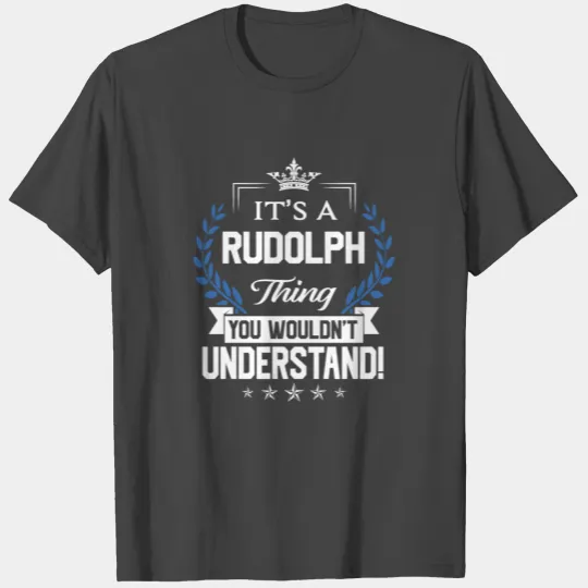 Rudolph Name T Shirts - Rudolph Things Name 2 Gift