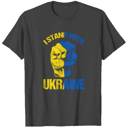 Support Ukraine I Stand With Ukraine Ukrainian T Shirts
