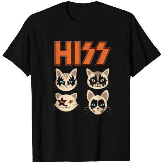 Hiss Cats Kittens Rock Rockin T Shirts