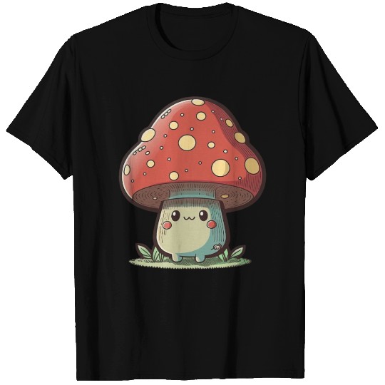 Cute Anita Red Mushroom T Shirts