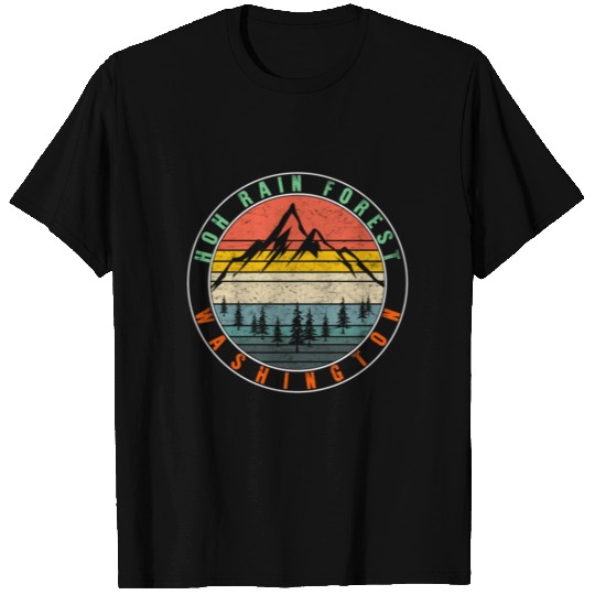 Hoh Rain Forest National Park Olympiq Washington T Shirts