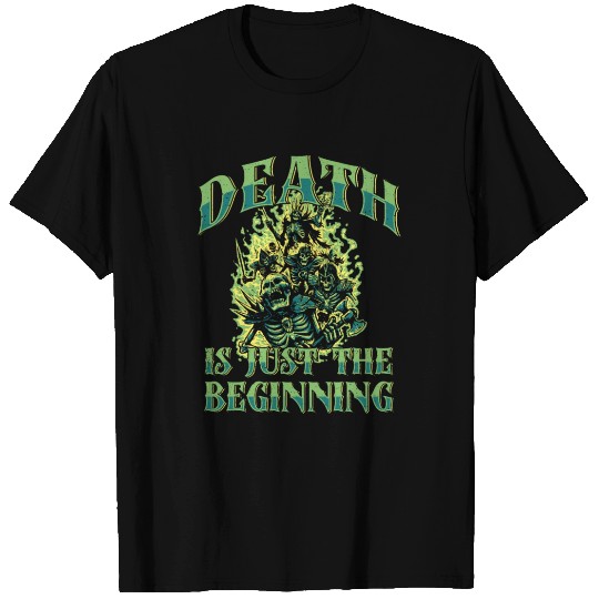Necromancy Death Is Just The Beginning Necromancer T Shirts