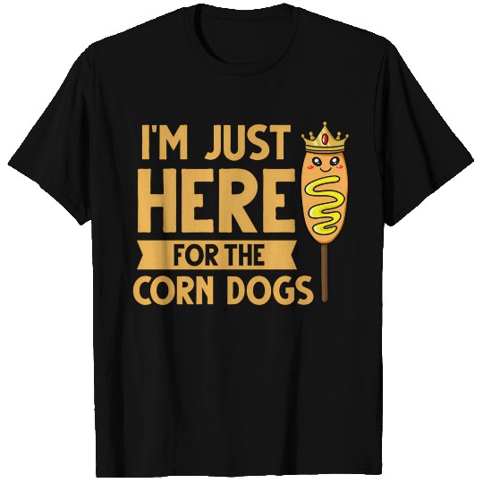 Corn Dog Korean Mini Cheese Vegan T Shirts