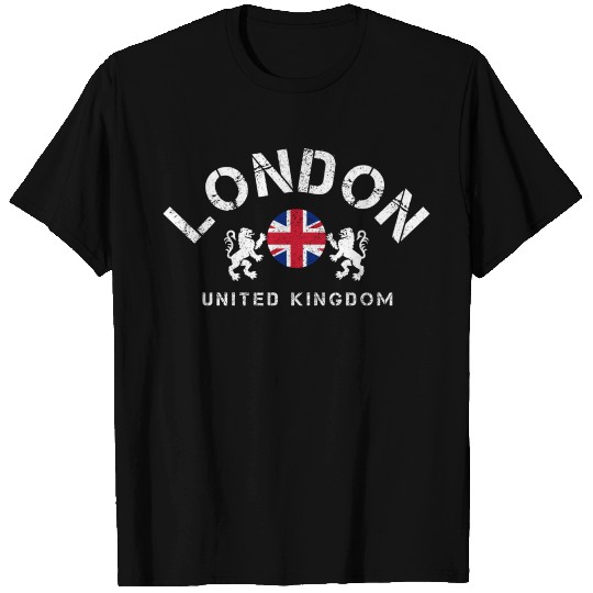 London Uk United Kingdom Union Jack England T Shirts