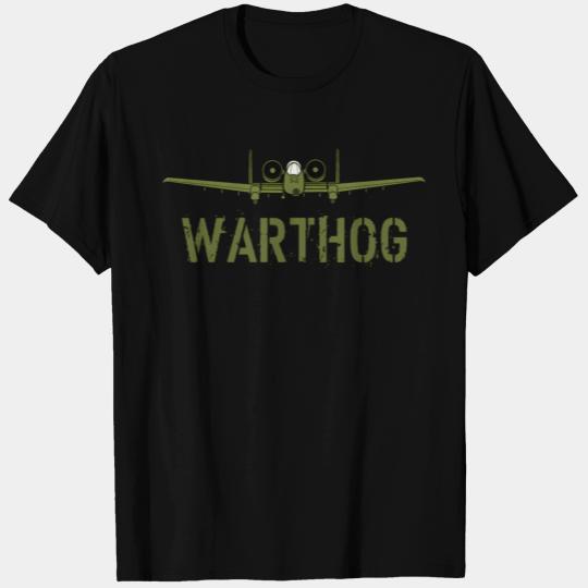 Olive Green A-10 Warthog Art-Usa Military Jets T Shirts