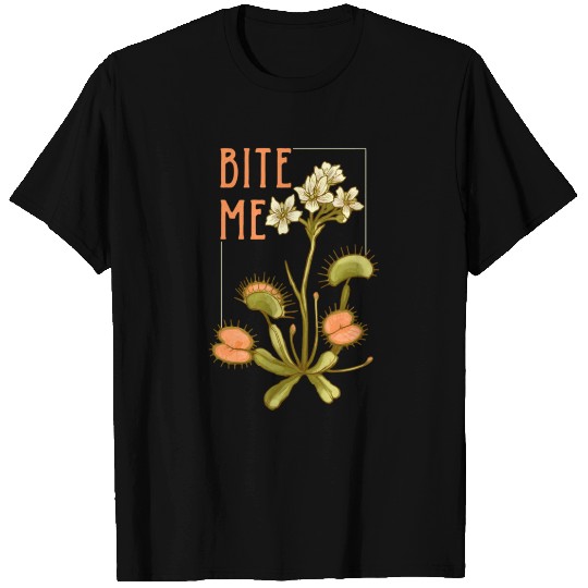 Venus Fly Trap Bite Me T Shirts