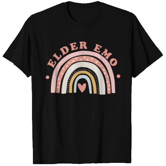 Elder Emo Goth Rainbow T Shirts