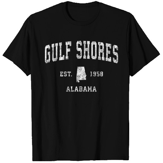 Shores Albm Al Athletic Sports T Shirts