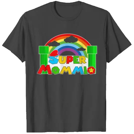 Super Mommio Video Game Super Mom T Shirts