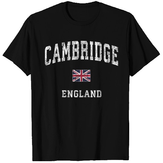 Cambridge England Athletic Sports T Shirts