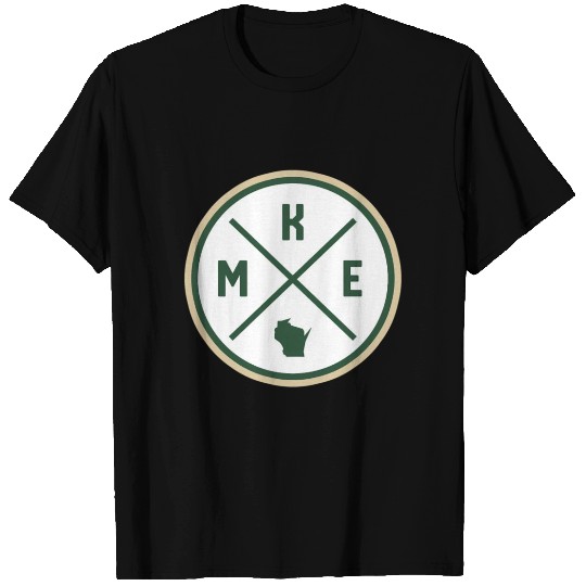 Milwaukee Circle Patch Green T Shirts
