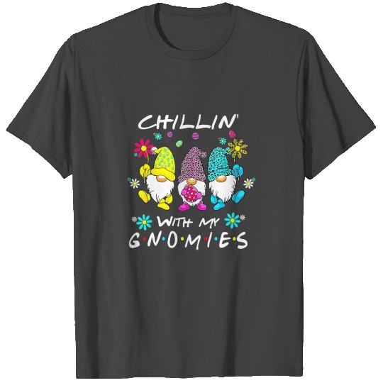 Easter Day With My Gnomies Nurse Life Stethoscope T Shirts