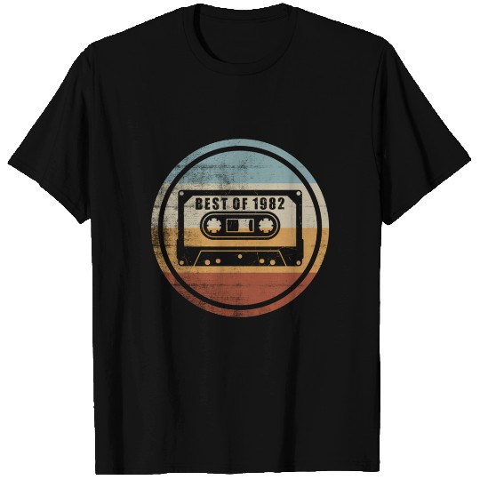40 Best Of 1982 Cassette Tape T Shirts
