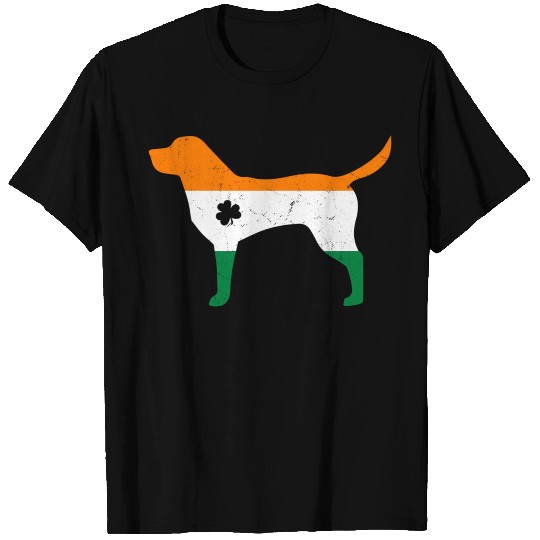 Ireland Flag Irish Labrador Retriever Dog St T Shirts