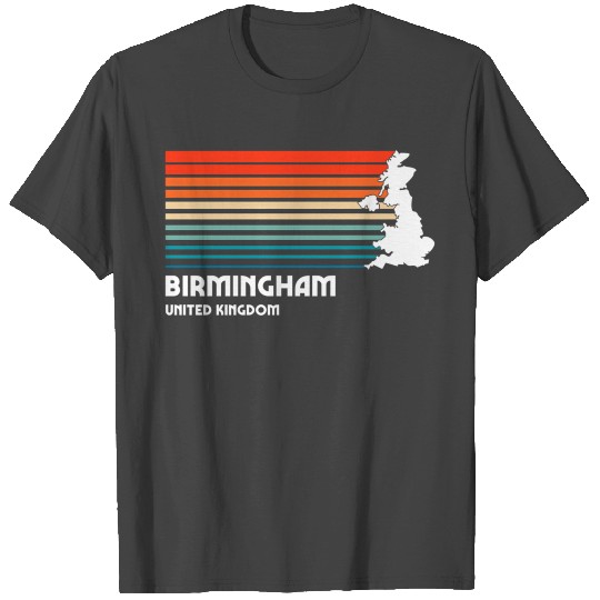 Birmingham United Kingdom Style Uk T Shirts