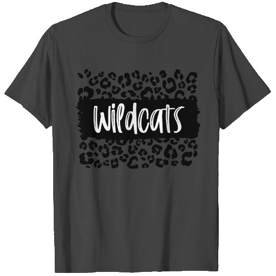 Wildcats Team Mascot School rit Game Night T Shirts
