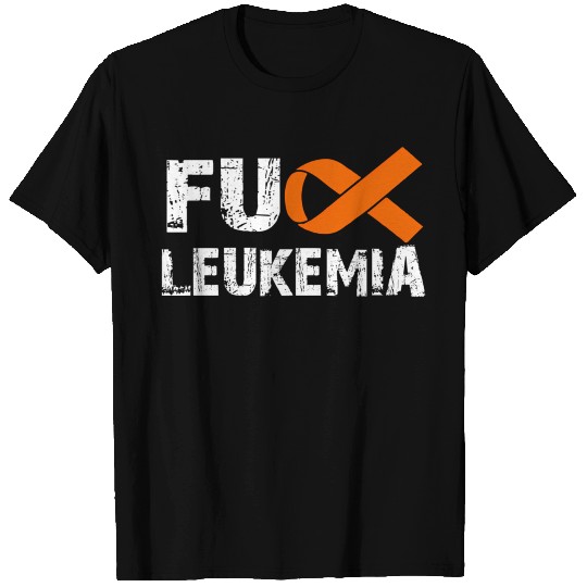 Fu Leukemia Cancer Awareness Support Top T Shirts