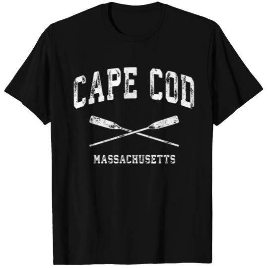 Cape Cod Massachusetts Nautical Crossed Oars T Shirts