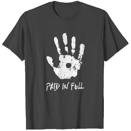 Jesus Hand Print Paid In Full - Christian T Shirts