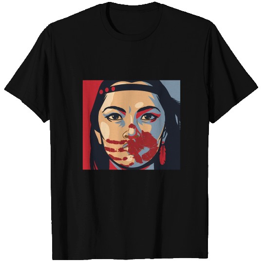 Mmiw Awareness Indigenous Stolen Sisters T Shirts