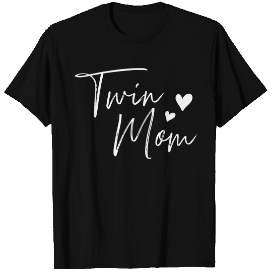 Twin Mom Hearts T Shirts