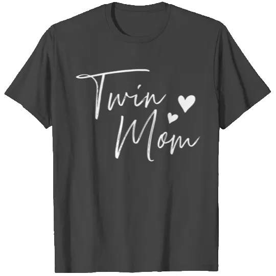Twin Mom Hearts T Shirts