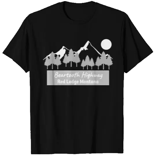 Beartooth Highway Red Lodge Montana T Shirts