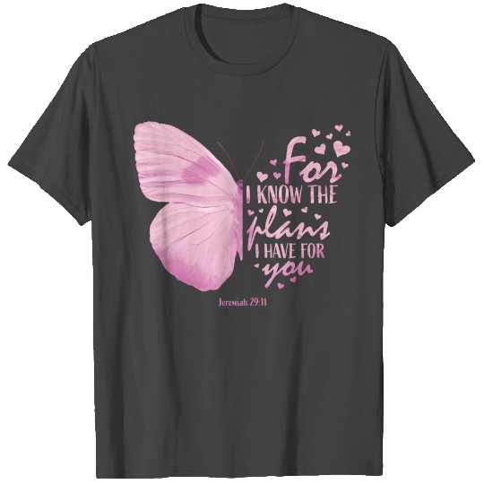 Religious Mom Christian Bible Verse Butterfly T Shirts