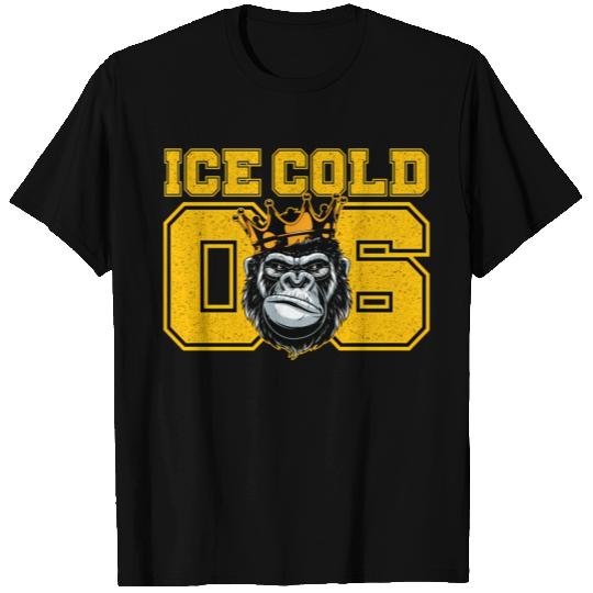 Mens Alpha African Fraternity Ice Cold Brothas T Shirts