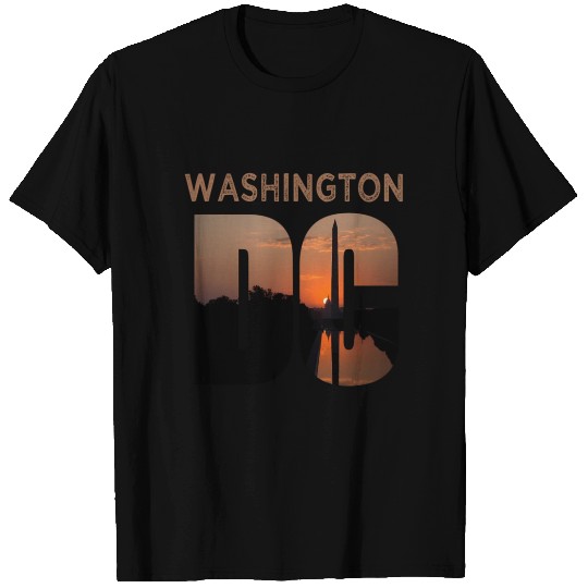 Washington Dc Monument yline Vacation T Shirts
