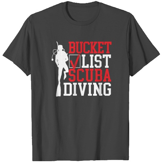 Scuba Diving Freediving Marine Life Scuba Diver T Shirts