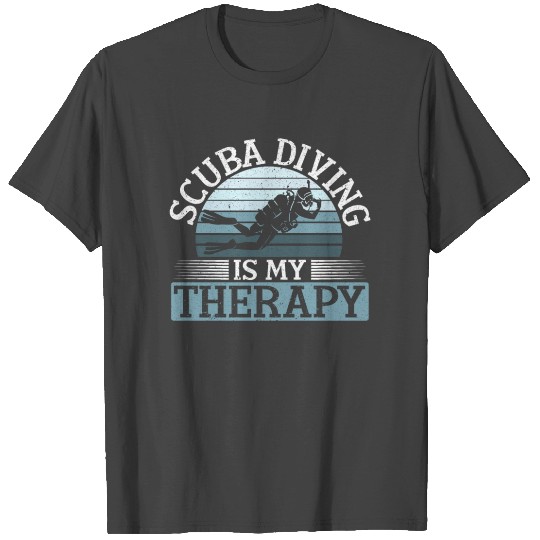 Scuba Diving Freediving Marine Life Scuba Diver T Shirts