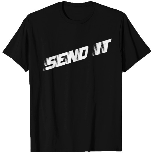 Dirt Bike Send It Motocross T Shirts