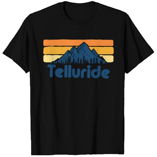 Telluride Colorado Mountains 80S T Shirts