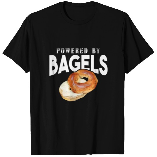 Bagel Powered By Bagels T Shirts