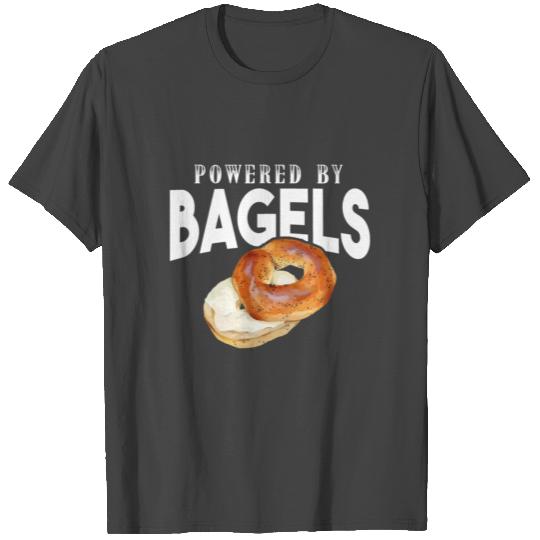 Bagel Powered By Bagels T Shirts