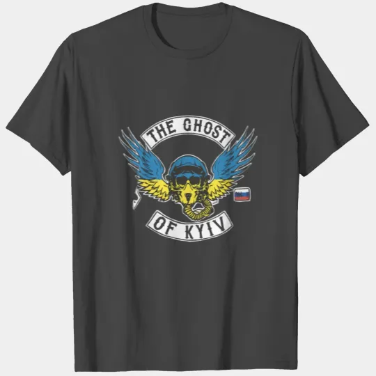The Ghost Of Kyiv Stand With Ukraine T Shirts