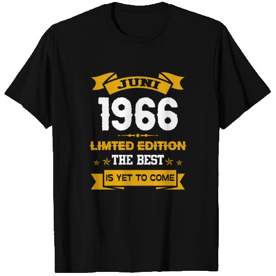 June 1966 Birthday Surprise T Shirts