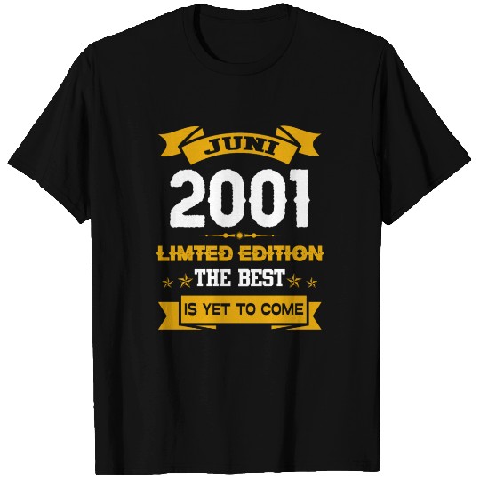 June 2001 Birthday Surprise T Shirts