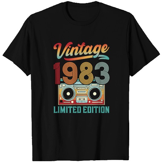 Vintage Limited Edition1983 - 40th birthday T Shirts