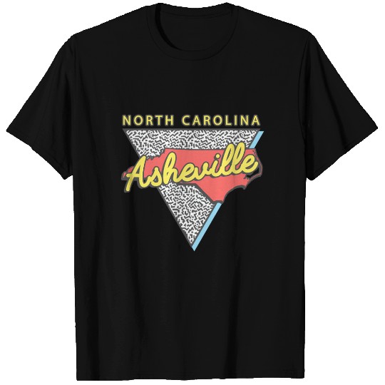Asheville North Carolina Triangle Nc City T Shirts