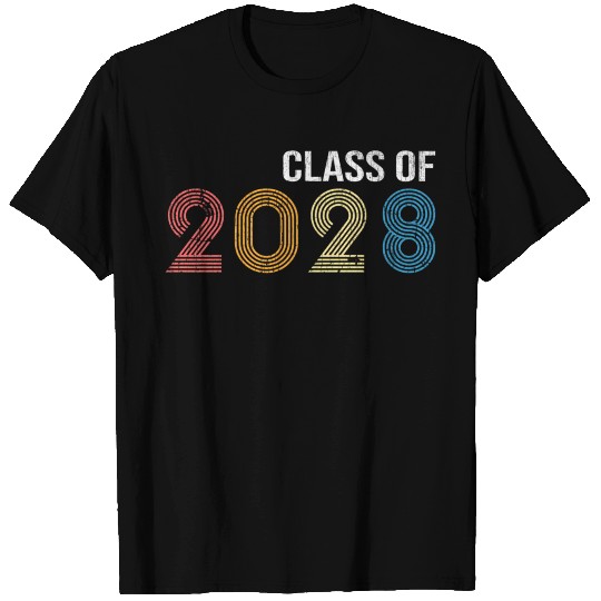 Class Of 2028 High School T Shirts