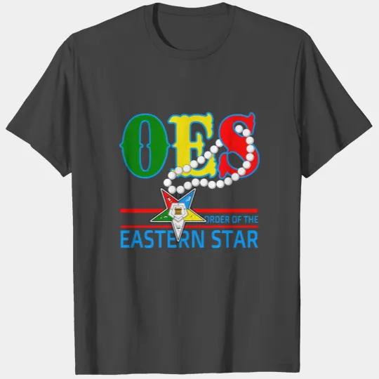 Oes Star Necklace Order Of The Eastern Star T Shirts