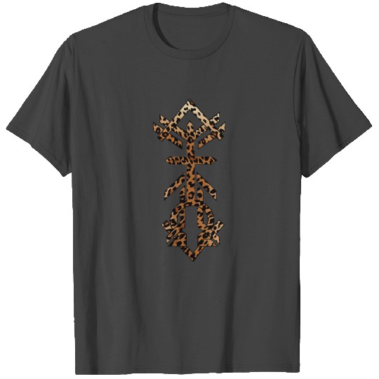 Alpha Omega Leopard Print T Shirts