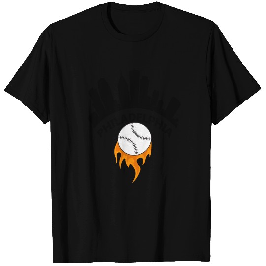 Vintage Distressed Philly Baseball Lovers T Shirts